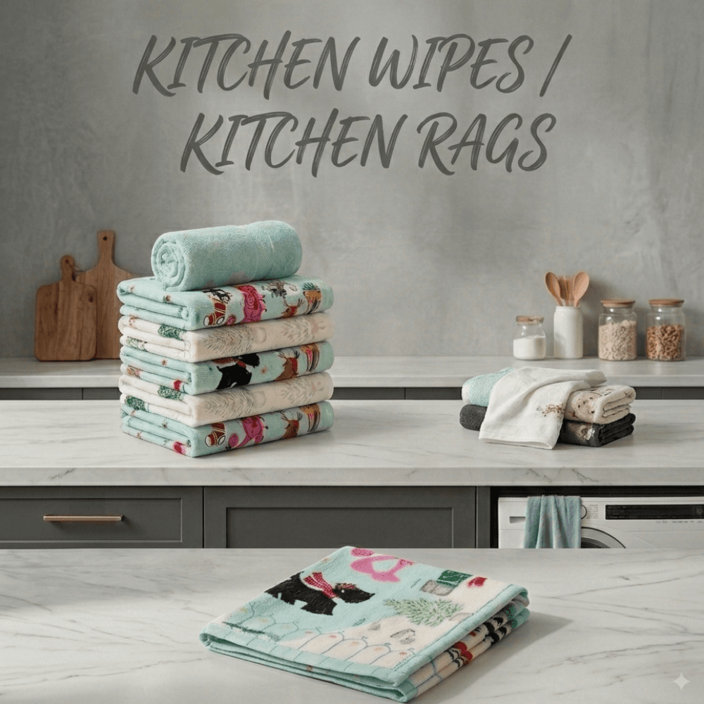 Premium Kitchen & Car Cleaning Wipes / Towels